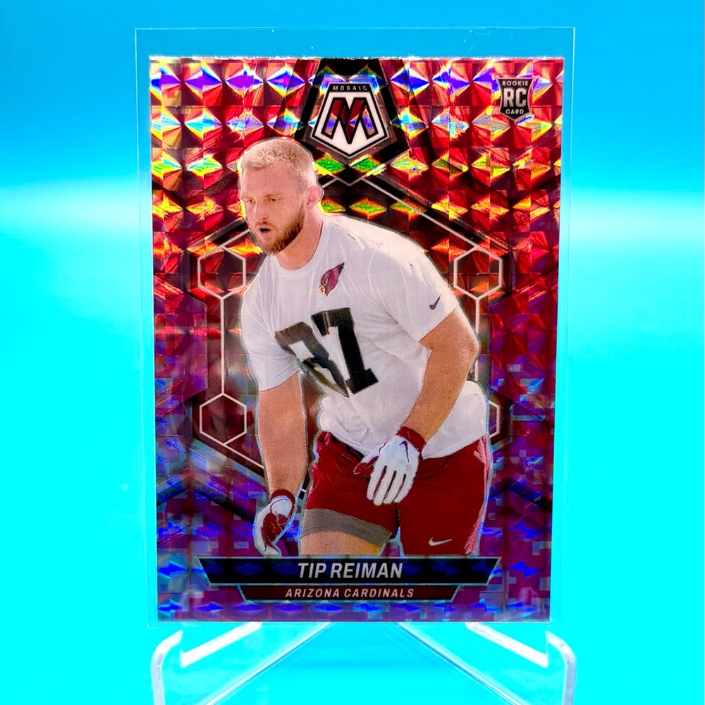 2024 Panini Mosaic🔥Tip Reiman🔥Pink Camo Rookie Prizm! 🤩